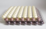 3 Set 189 Stk. gemischt Schokoladentrüffel Hohlkugeln - Pralinen Hohlkörper